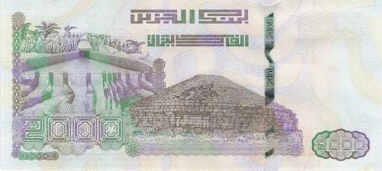 Algerien p.147a 2000 Dinars 2020